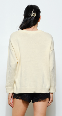 Martini Beaded Sweater