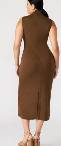 Brown Midi Dress by Steve Madden