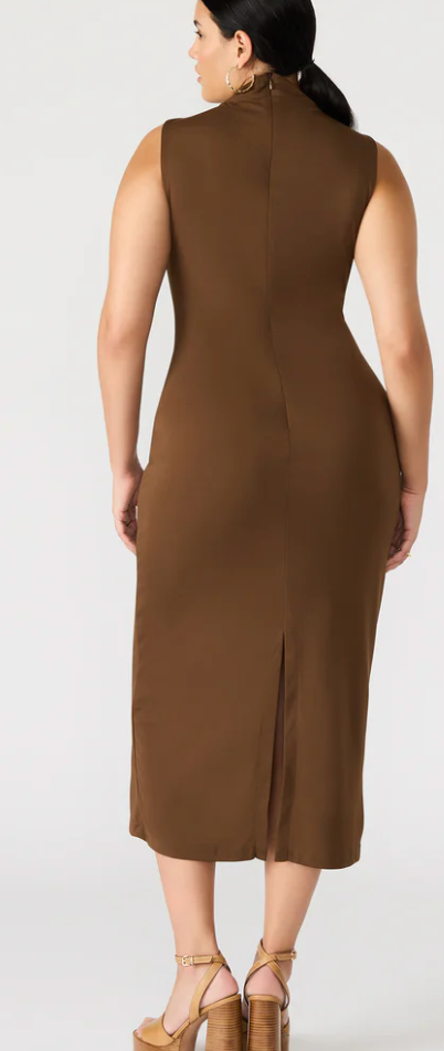 Brown Midi Dress by Steve Madden