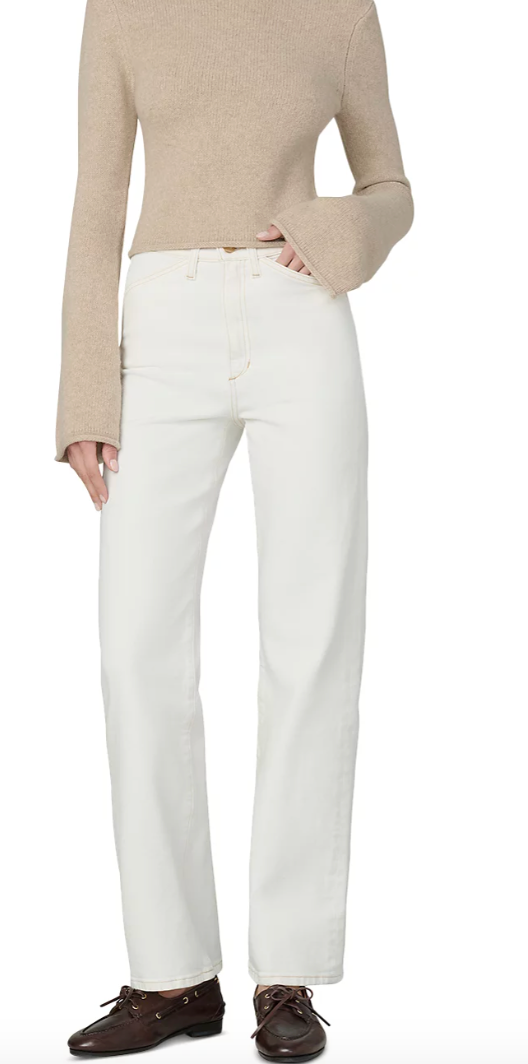 The Margot Straight Cream Jean by Joe's Jeans