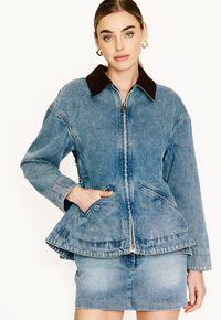 Denim Jacket by Line and Dot