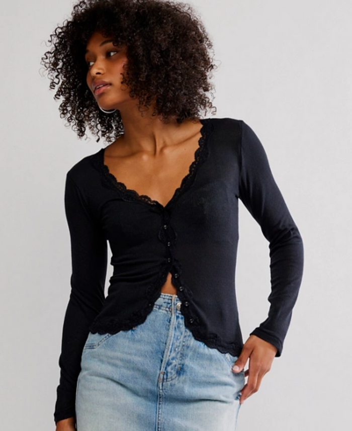 Big Love Cardigan Top by Free People