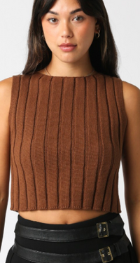 Cable Knit Sweater Vest