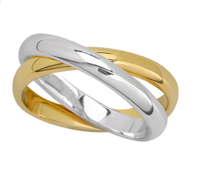 Duo Mixed Metal Ring