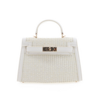 Billini Raffia Bag in Brown or White