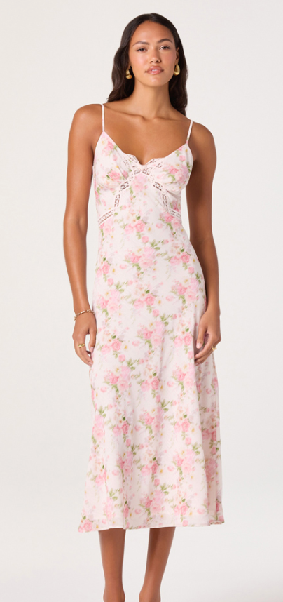 Liran Midi Floral Dress by ASTR