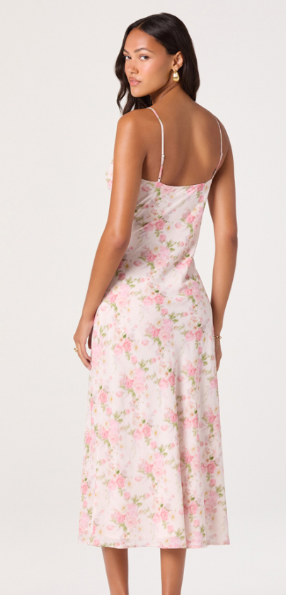 Liran Midi Floral Dress by ASTR