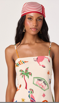 Valencia Island Sketchbook Mini Dress by ASTR