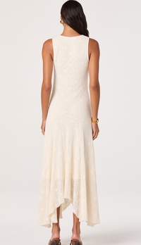 Freida Lace Cream Midi Dress by ASTR