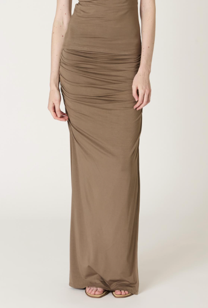 Selena Skirt in Brown by NIA