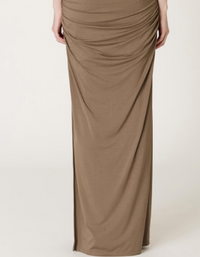 Selena Skirt in Brown by NIA