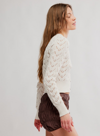 Long Sleeve Button Down Sweater by Free People