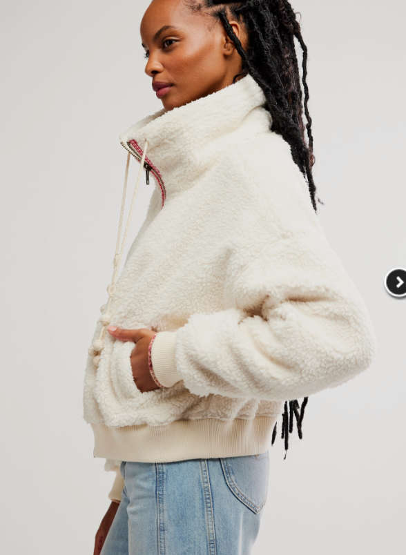 Alpine Sherpa Cardigan Jacket by Free People