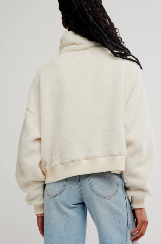 Alpine Sherpa Cardigan Jacket by Free People