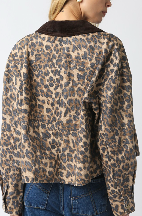 Cheetah Barn  Jacket