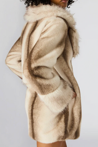 Carmelina Faux Fur Coat by Steve Madden