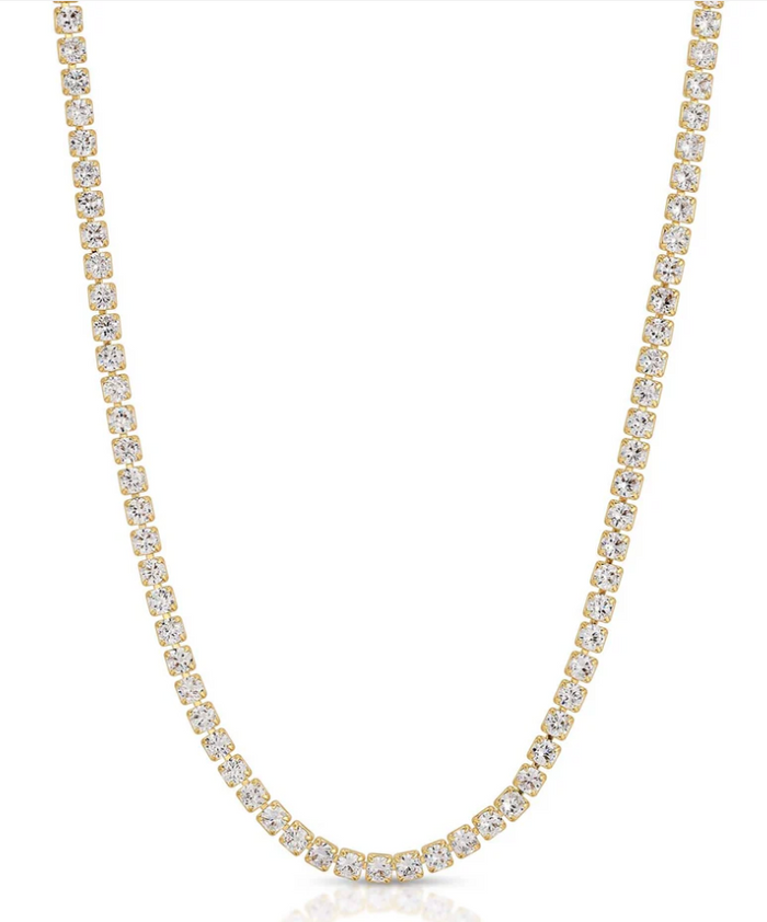 Tennis Necklace by Jurate