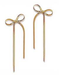 Bow Earrings by Jurate