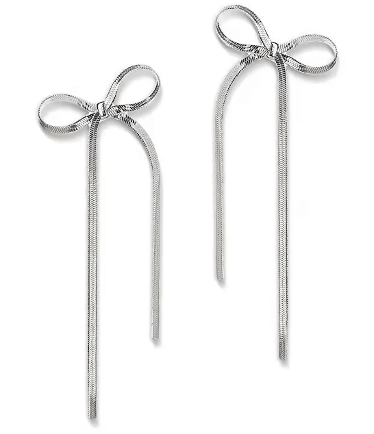 Bow Earrings by Jurate