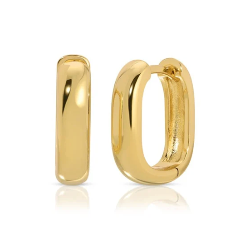 Link Hoop Earring by Jurate