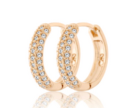 Monaco Hoop (small) in gold by Viva Vida