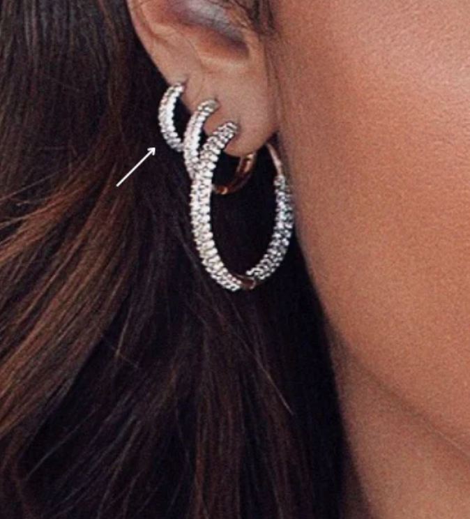 Monaco Hoop (small) in gold by Viva Vida