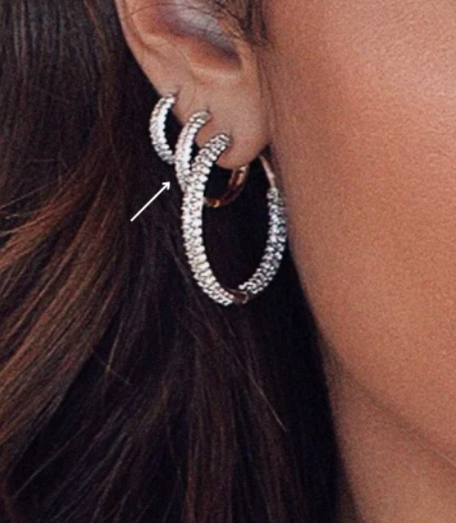 Monaco Hoop (Medium) in gold by Viva Vida