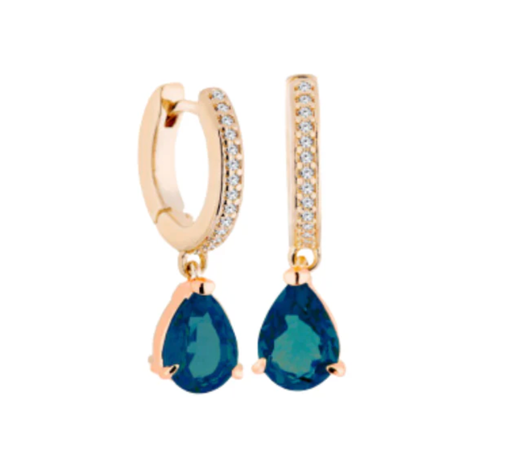 Pinnacle Earring in Blue by Viva Vida