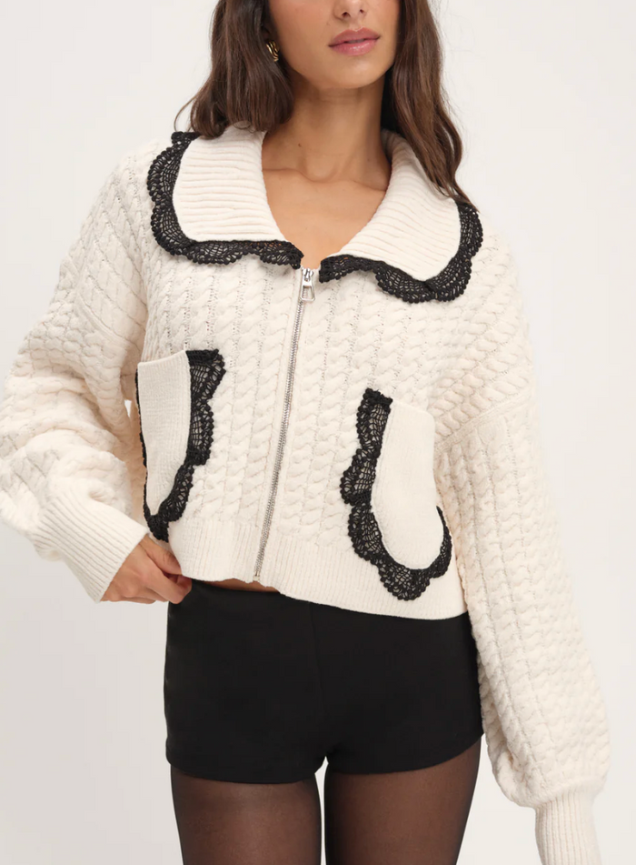 Tierra Knit Sweater by For Love and Lemons