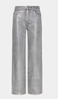 Zo Silver Jean Pant by Steve Madden