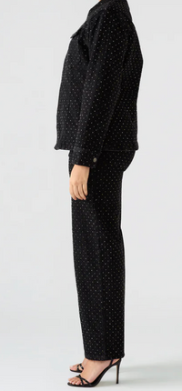 Rhinestone Black Jean Pant by Steve Madden