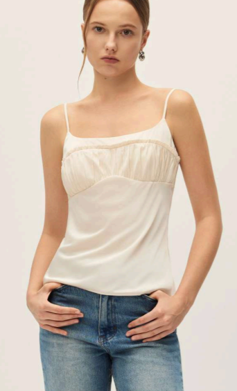 Satin Top by Elodie