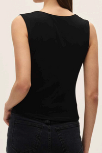 Black and Gold Top by Elodie