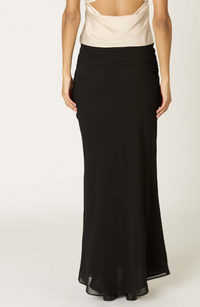 Black Maxi Skirt by NIA