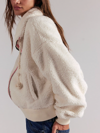 Alpine Sherpa Cardigan Jacket by Free People