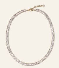 Baguette Tennis Necklace by HART