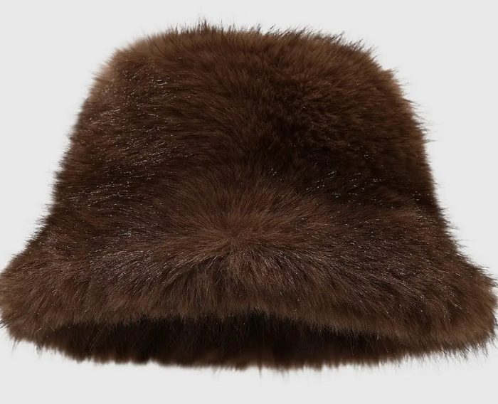 Faux Fur Bucket Hat