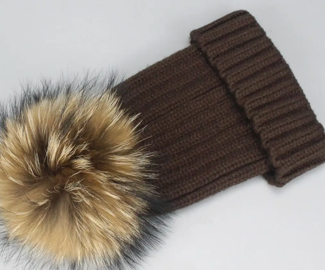 Winter Hat with Pom