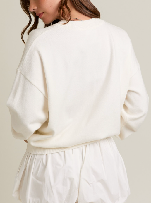 Long Sleeve Dog Inspired Sweater