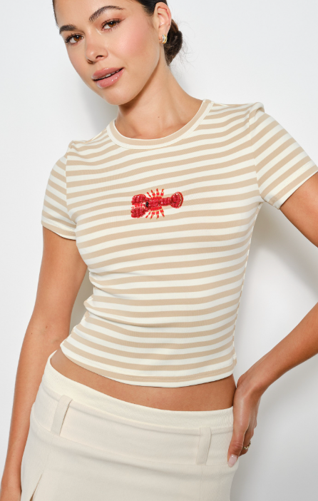 Beaded Lobster Top