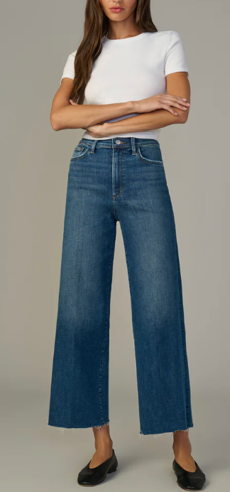 The Mia Wide Leg Ankle Jean by Joe's Jeans