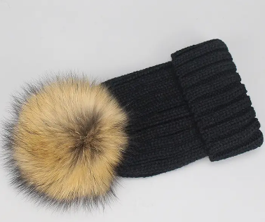 Winter Hat with Pom