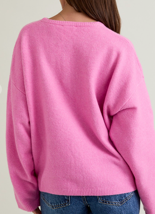 Button Down Sweater Top