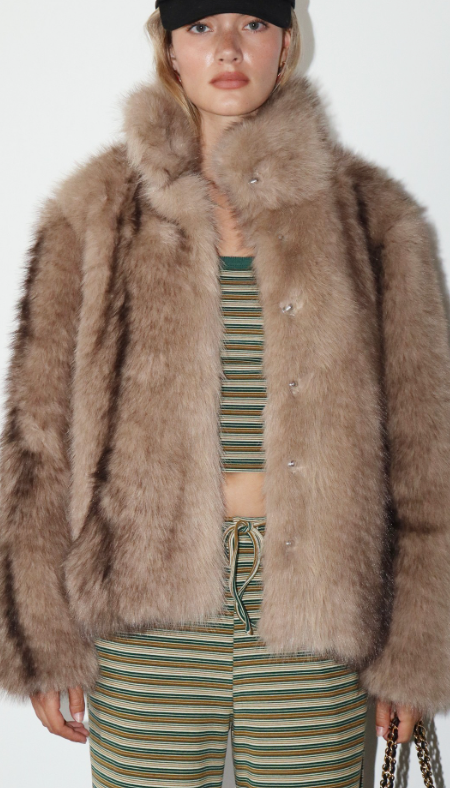Faux Fur Jacket