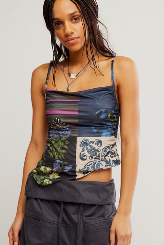 Estella Patterned Tank Top by Free People