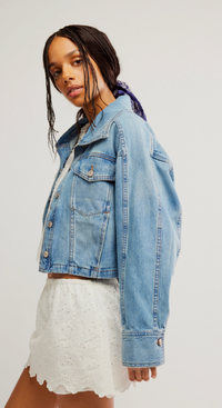 Denim Side to Side Jacket by Free People