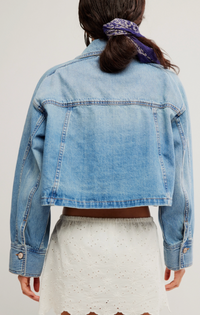 Denim Side to Side Jacket by Free People