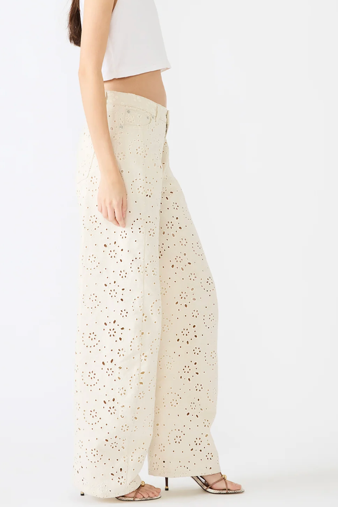 Eyelet Pants by Steve Madden