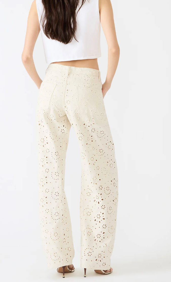 Eyelet Pants by Steve Madden