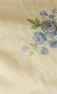 Yellow Floral Tie Top